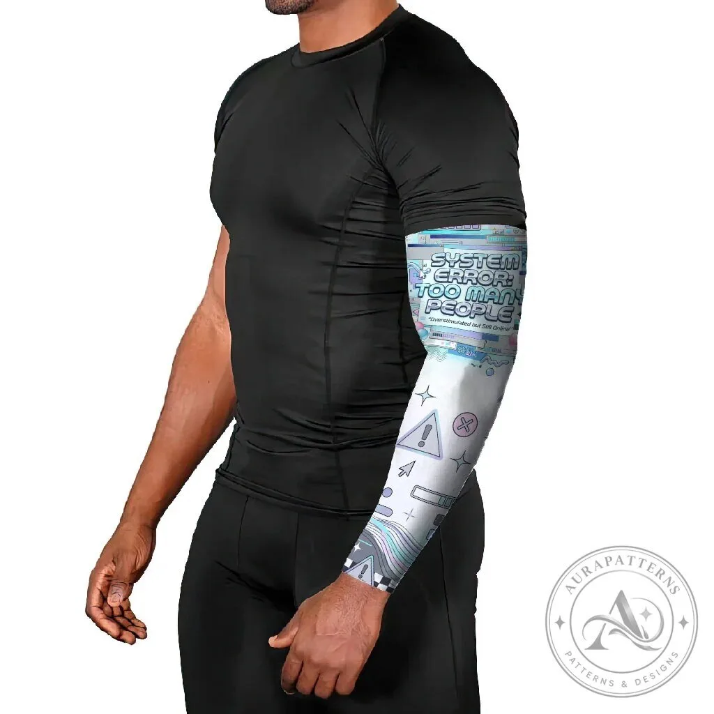 System Error Too Many People Cyber Aesthetic Arm Sleeves 7 System Error Too Many People Cyber Aesthetic Arm Sleeves