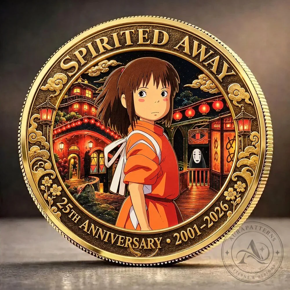 Spirited Away 25th Anniversary Chihiro Commemorative Coin