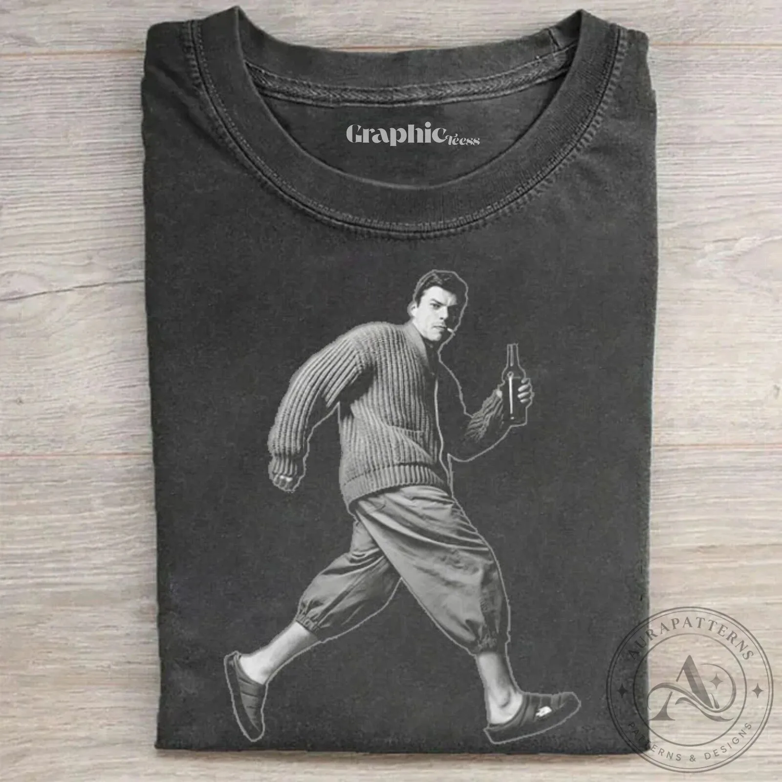 Max Verstappen Drunken Stride Burning Smoke Formula 1 Racing T-Shirt