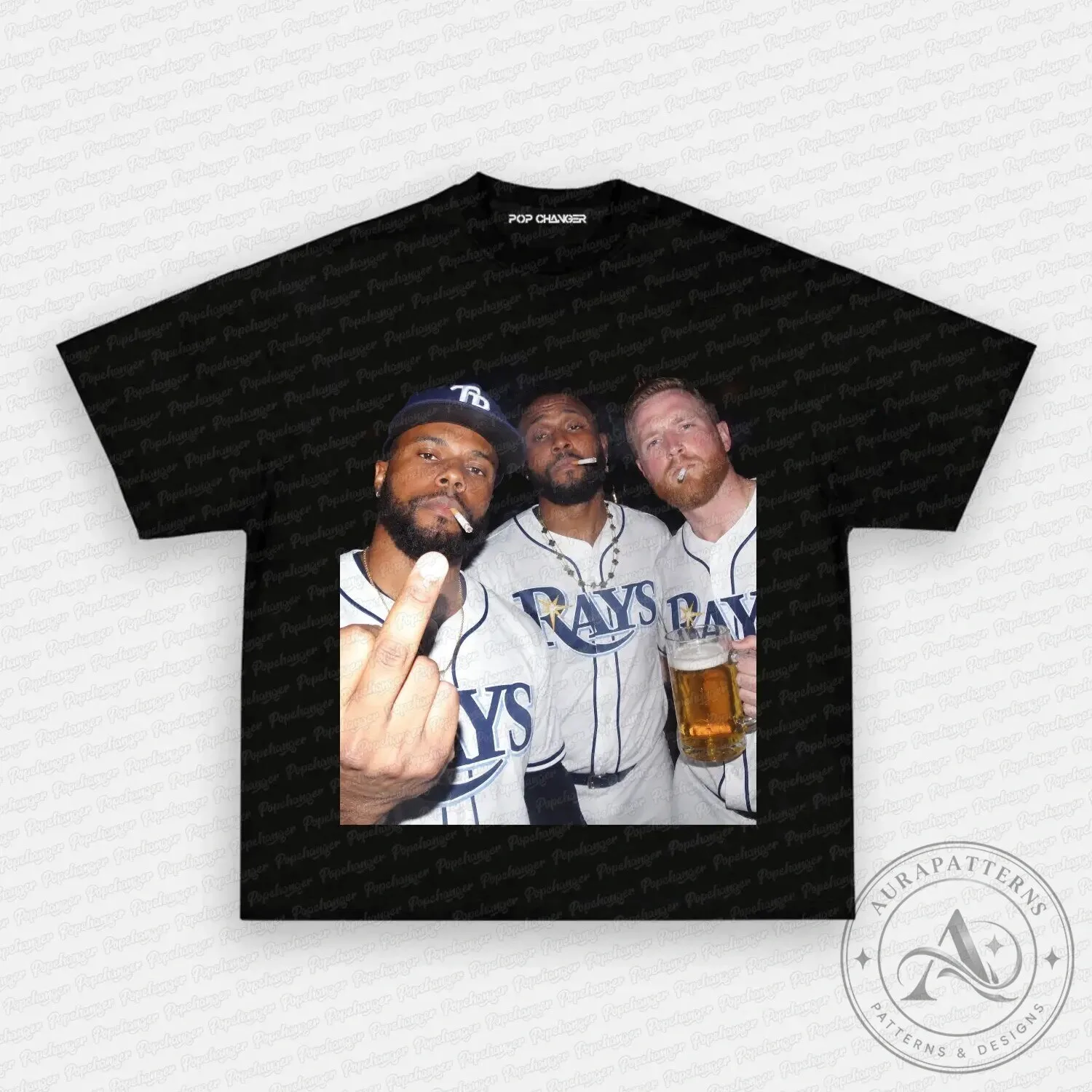 After Hours T-Shirt featuring Randy Arozarena, Wander Franco, and Shane McClanahan - Tampa Bay Rays