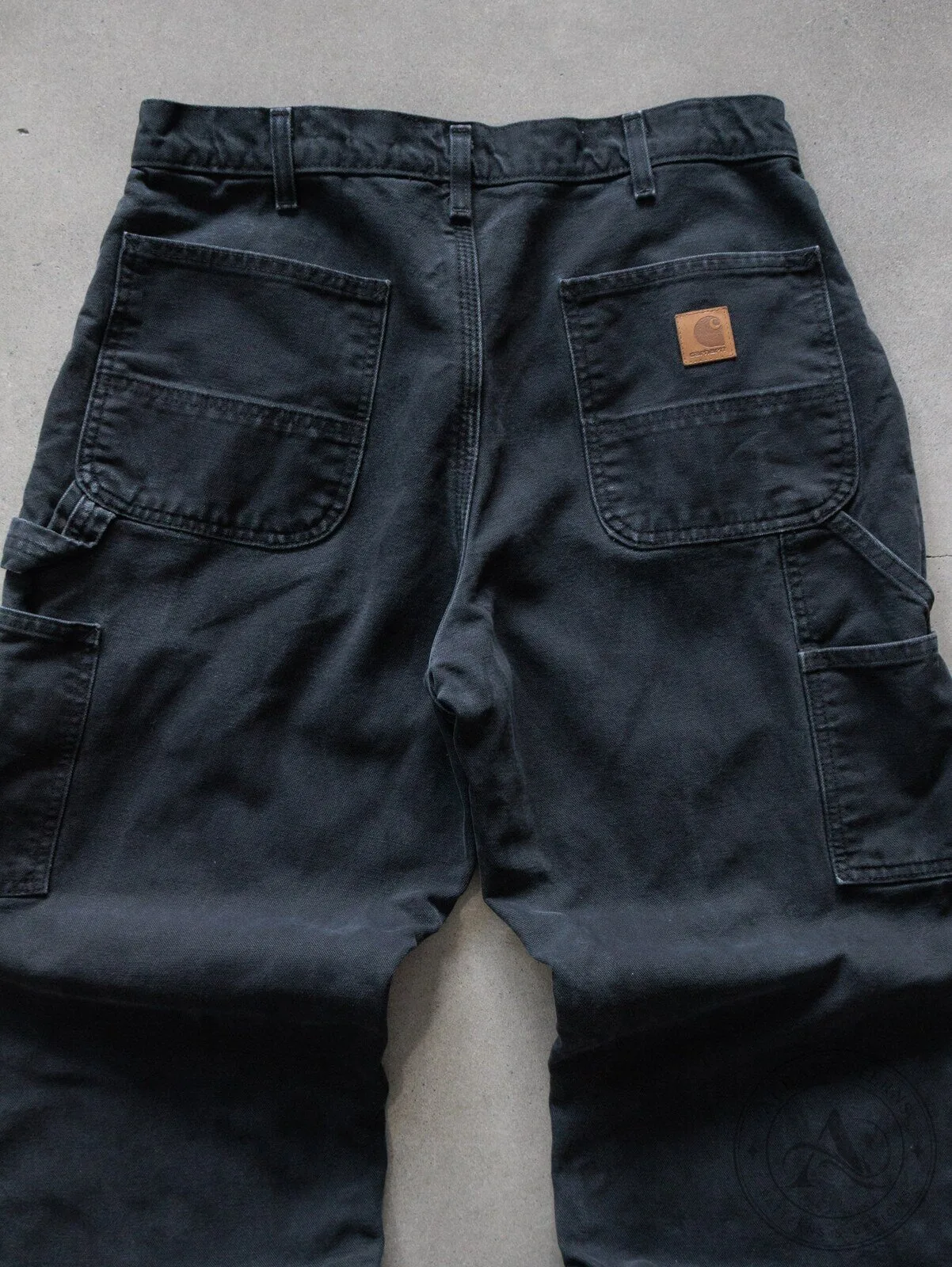 Carhartt Black Flannel-Lined Carpenter Pants for Men 13 Carhartt Black Flannel-Lined Carpenter Pants for Men