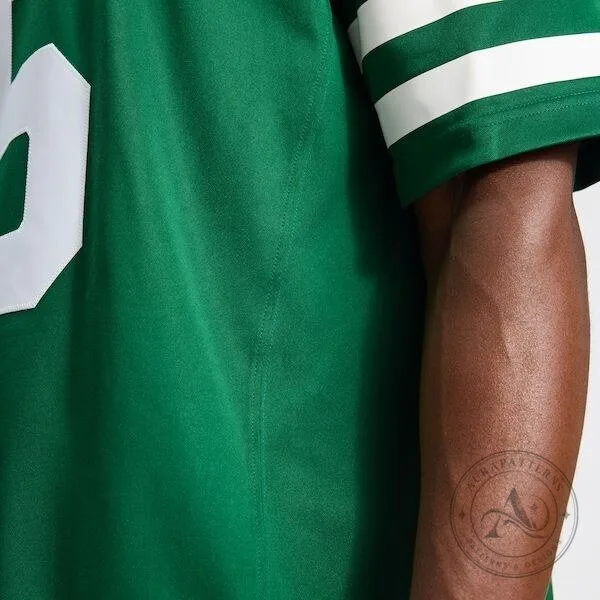 Garrett Wilson New York Jets Green Football Jersey Number 5 30 Garrett Wilson New York Jets Green Football Jersey Number 5